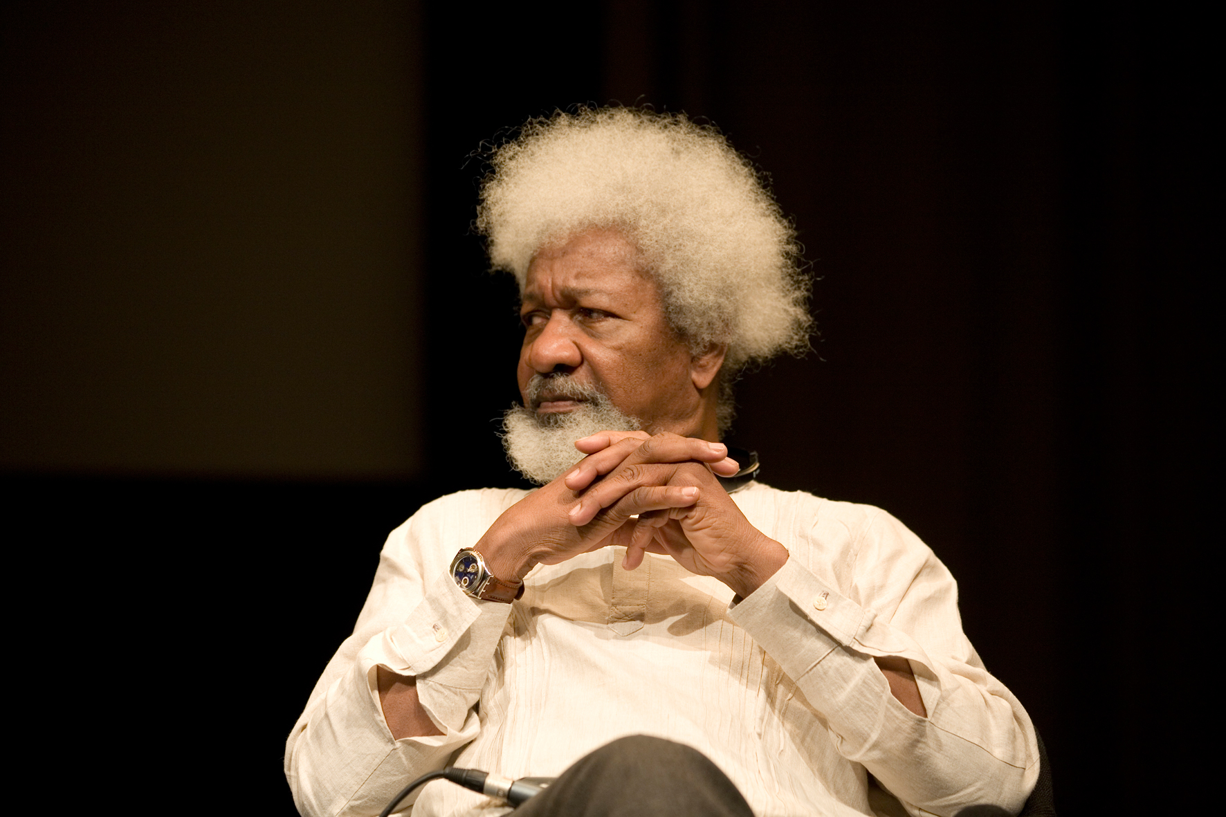 Wole Soyinka | Foto: Annette Hauschild © Haus der Kulturen der Welt